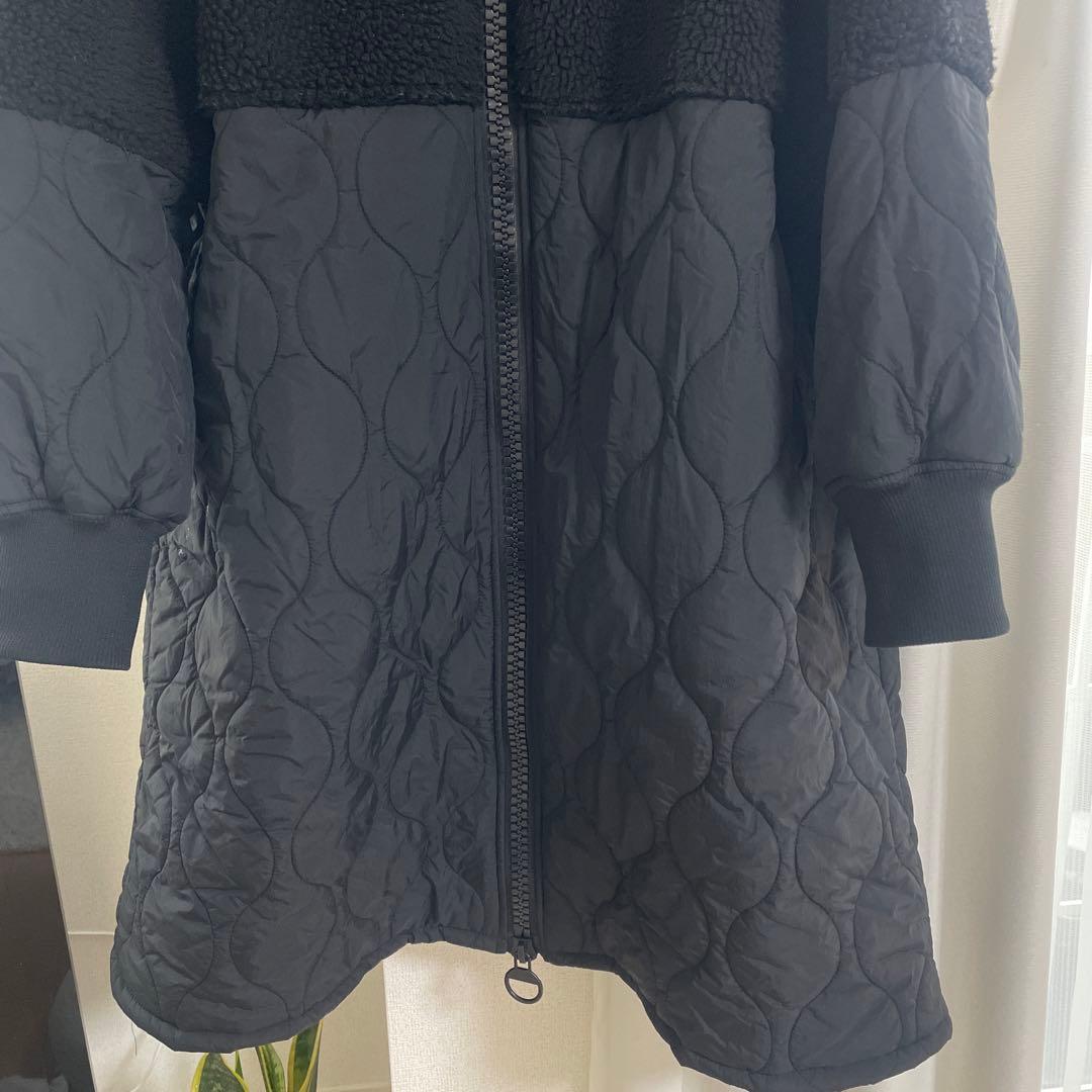 アンティカ　ロングキルトコート　フリーサイズ