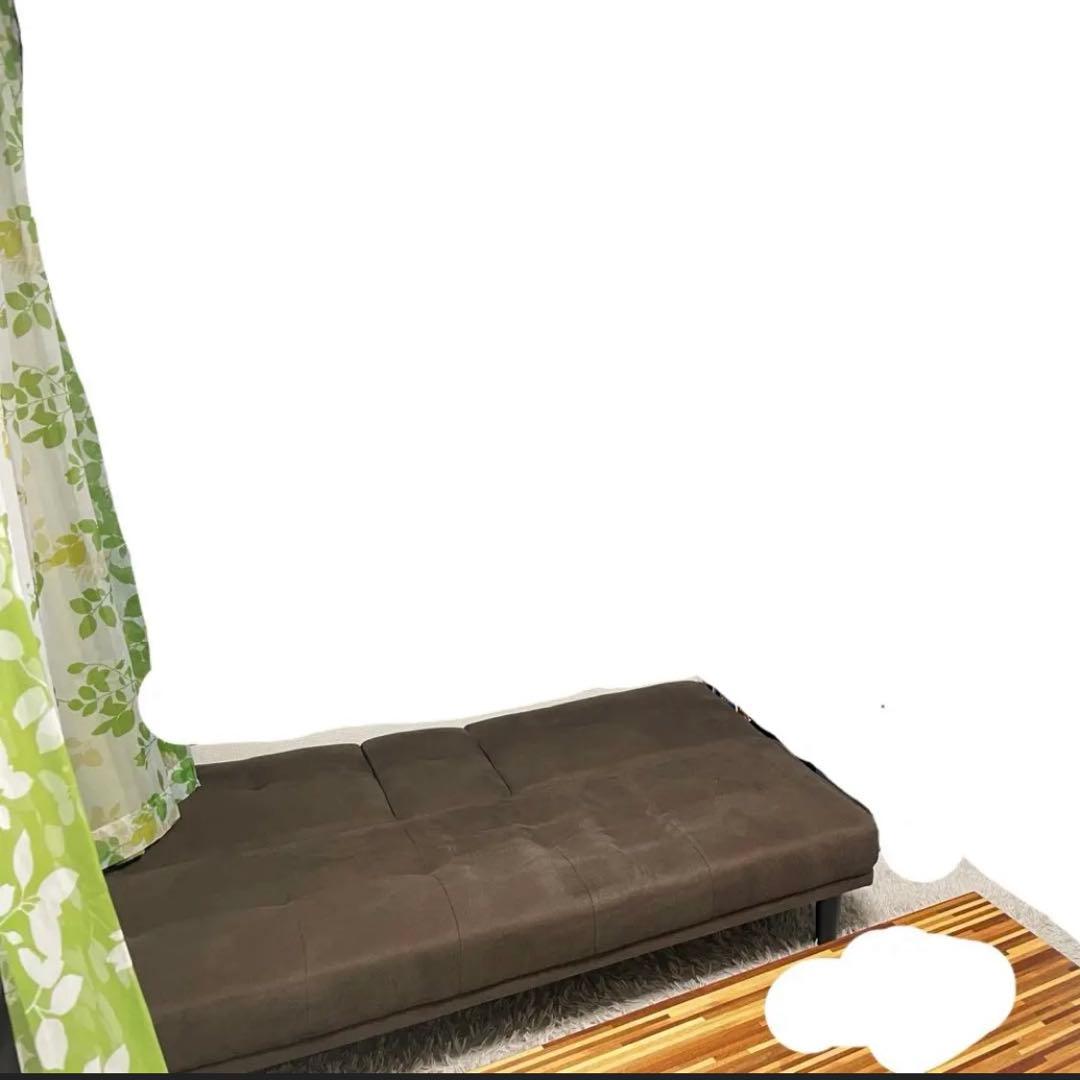 3way ソファーベッド　幅170cm ブラウン