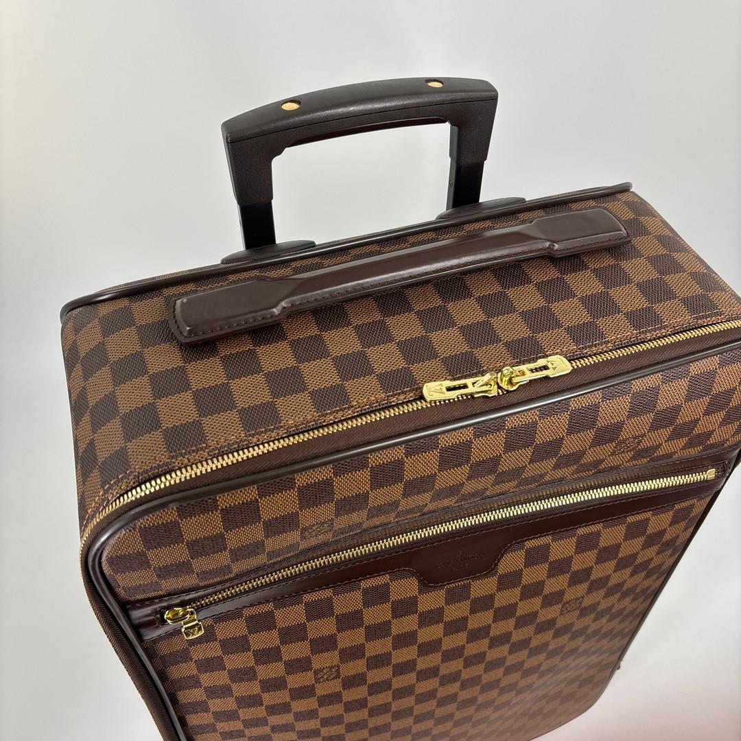 極美品 ルイヴィトン■ダミエ ペガス55 N23294 レザー スーツケース