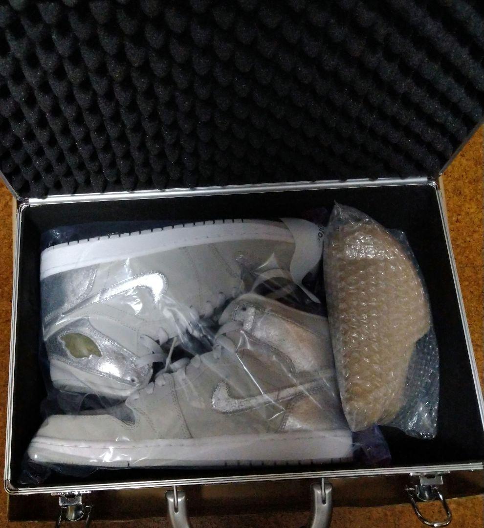 AIR JORDAN 1 RETRO HI SILVER ※ブリーフケース付