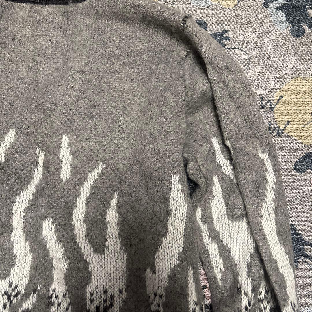 SCHOTT ファイヤーモヘア カーディガン