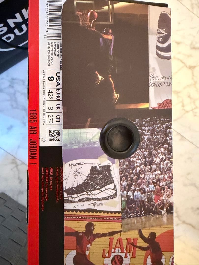 ユニオン × ナイキ エアジョーダン1 レトロ ハイ OG \\"シカゴ/シャドウ