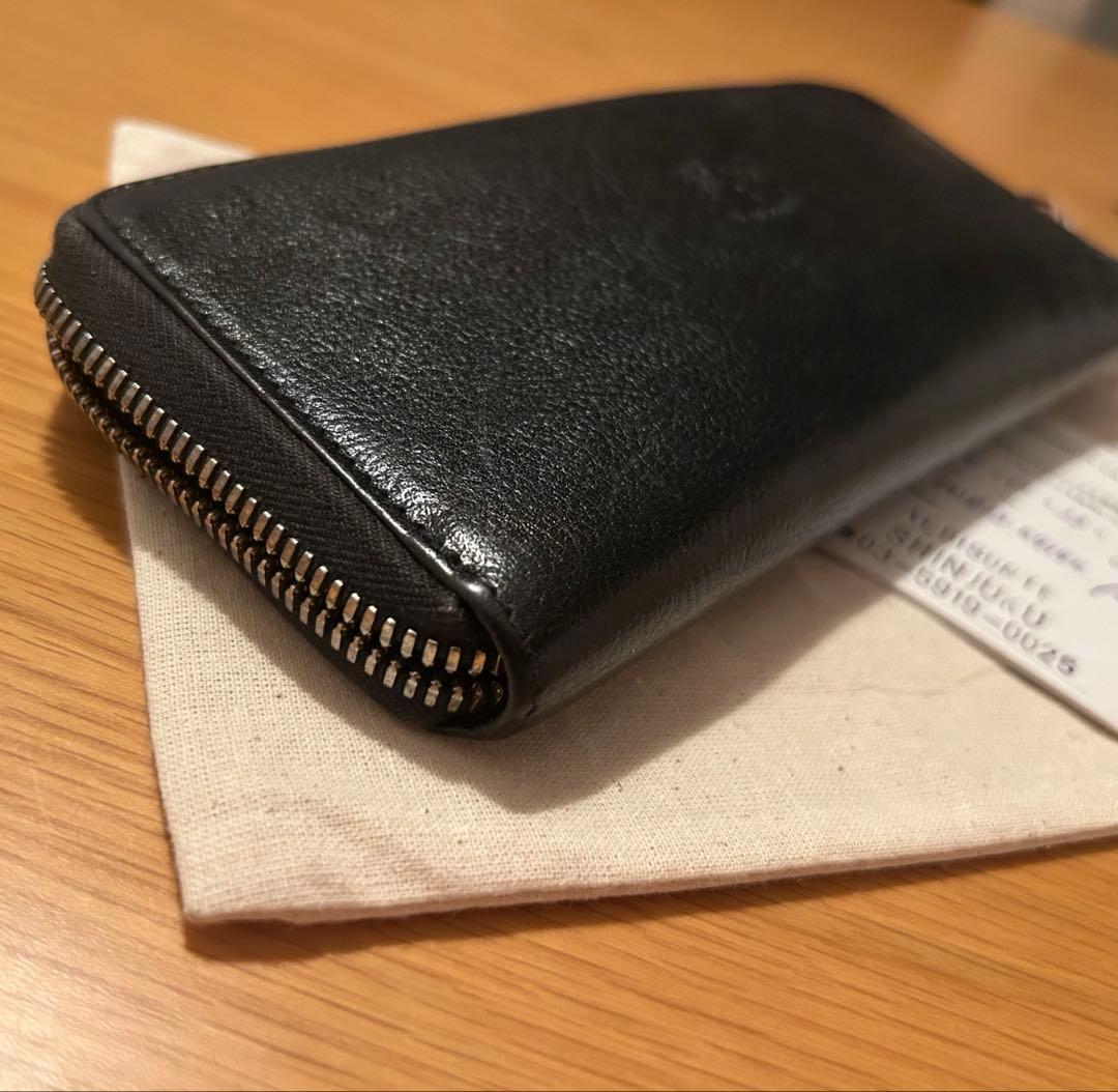 ILBISONTEブラック長財布