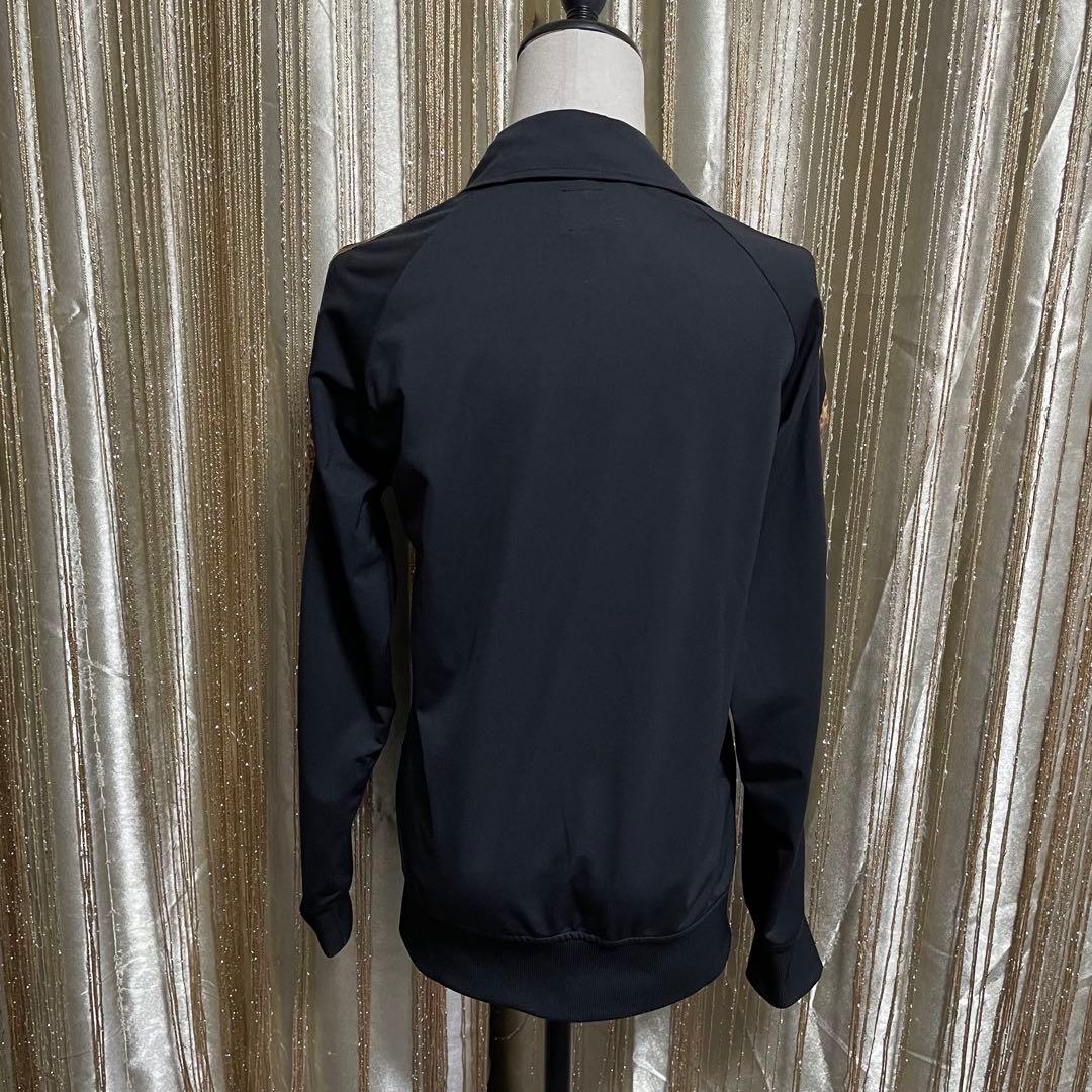 adidas 豹柄3本ライン トラックジャケット ロゴ金刺繍 フェアリーグランジ