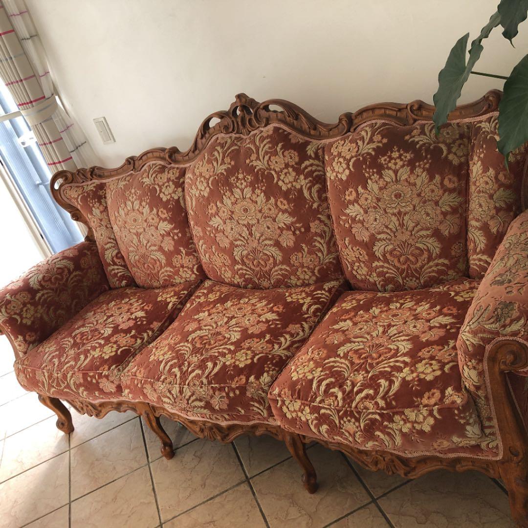 金華山織　ソファ