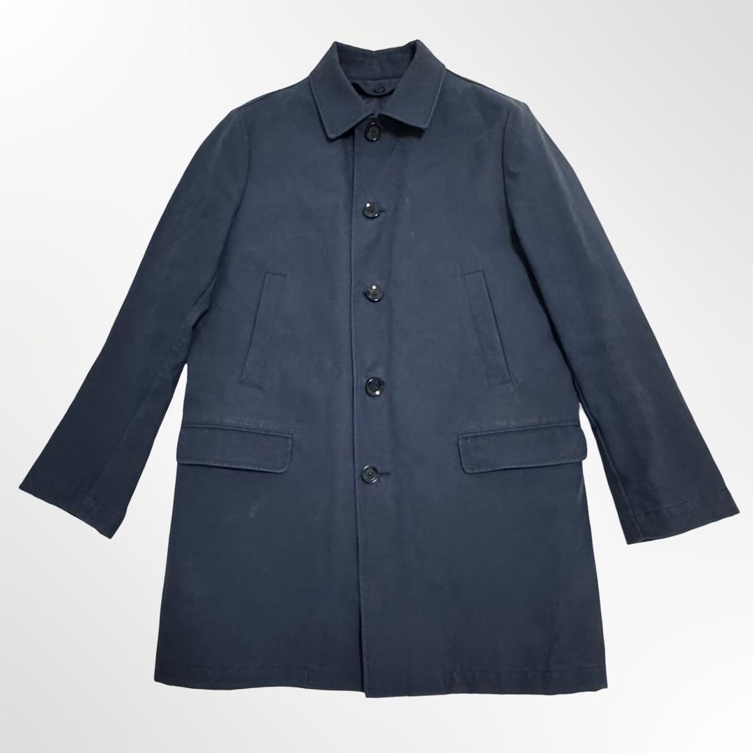 TODS トッズ ダウンライナー ロングコート メンズ L ネイビー系 イタリア