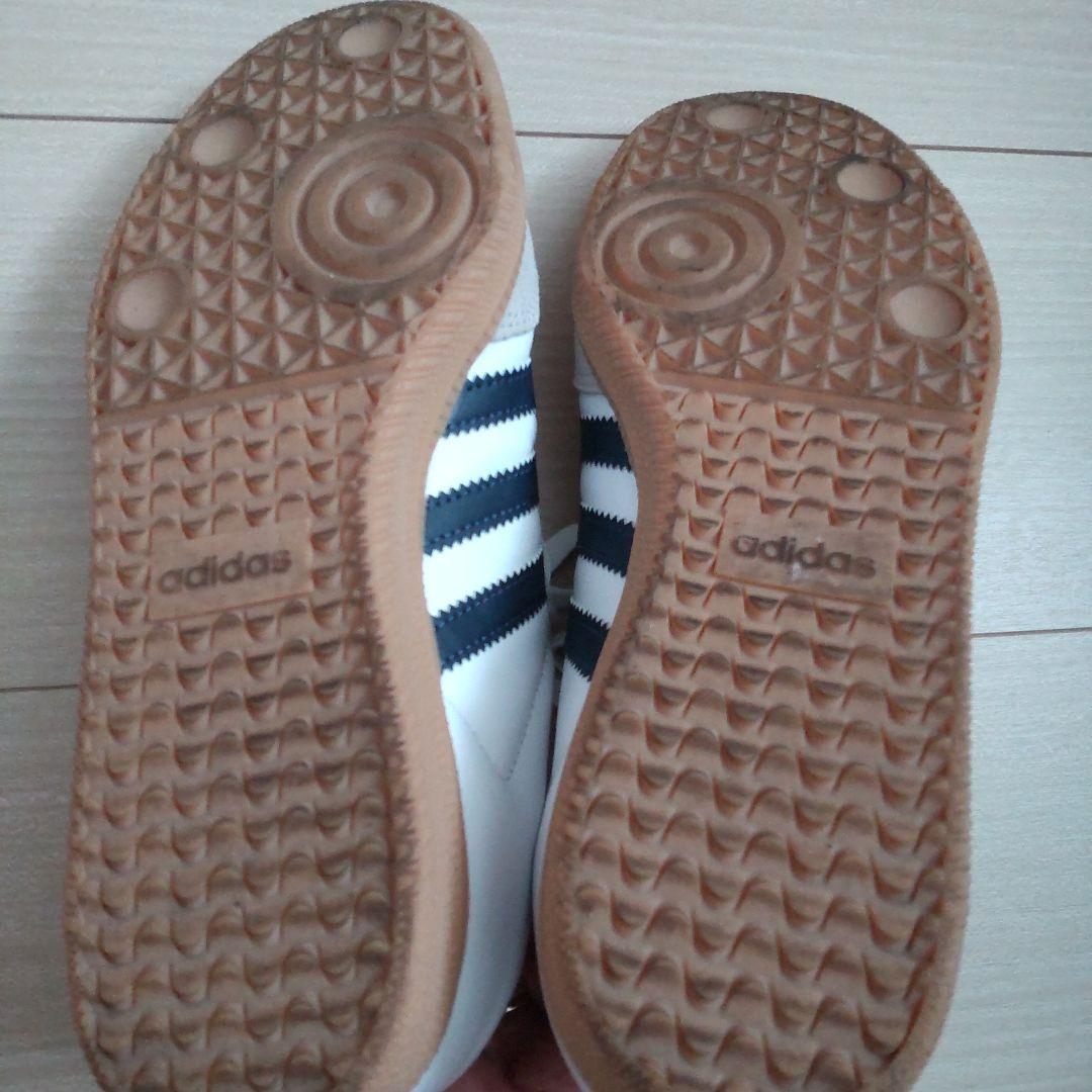 top3★adidas Samba OG ホワイト/ネイビー 24㌢