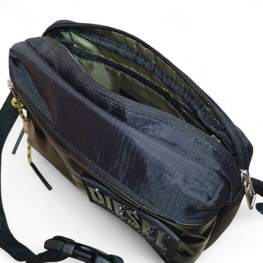極美　DIESEL ディーゼル　LYAM　ベルトバッグ　ボディバッグ　ブラック