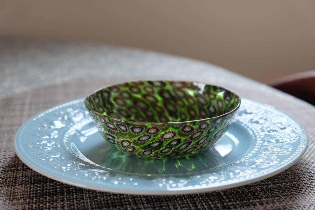 吹きガラス ボウル 小鉢 プレート 花瓶 ワイングラス 舩木倭帆 小谷眞三 作家