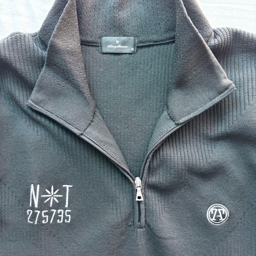 トミーアーマー  Armour 長袖 ハーフジップ ニット