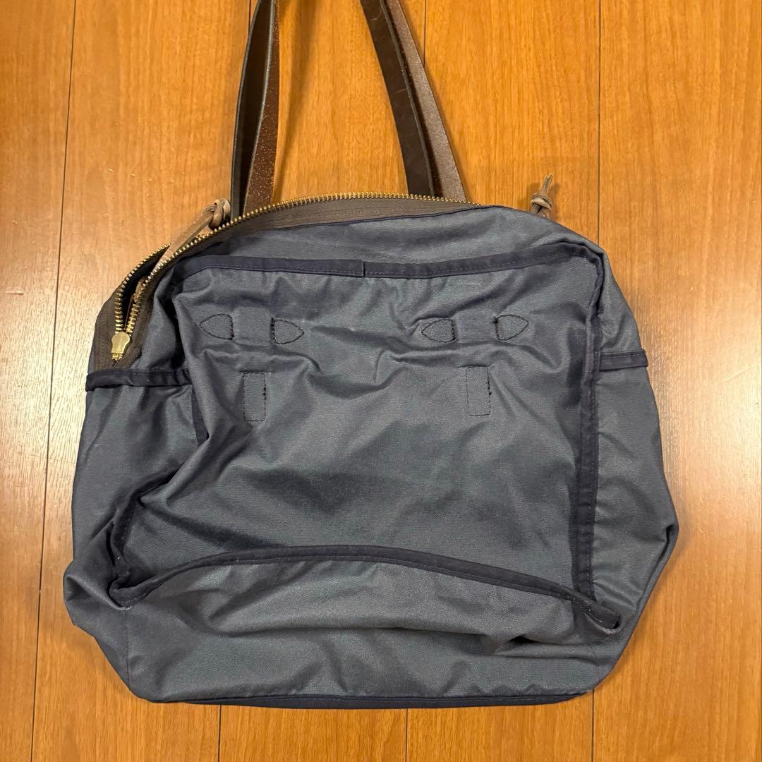 美品 フィルソン FILSONナイロンジップトートネイビー　USA製