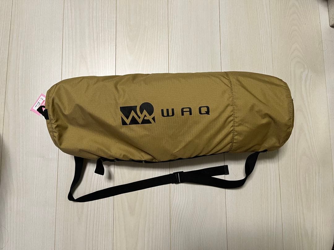 新品未使用　WAQ 2way フォールディングコット WAQ-COT01 タン