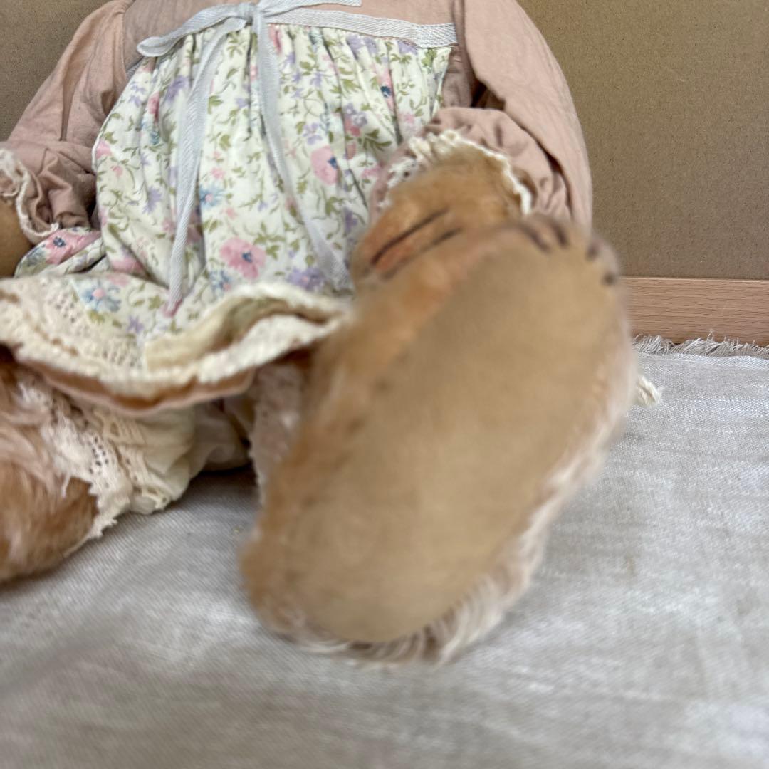 梶原晴美　テディベア　34センチ　美品