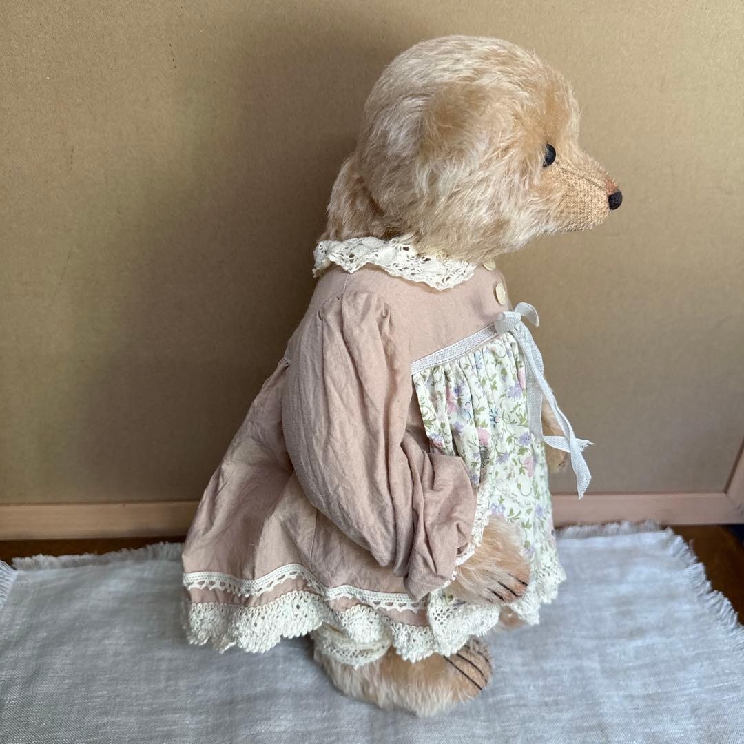 梶原晴美　テディベア　34センチ　美品