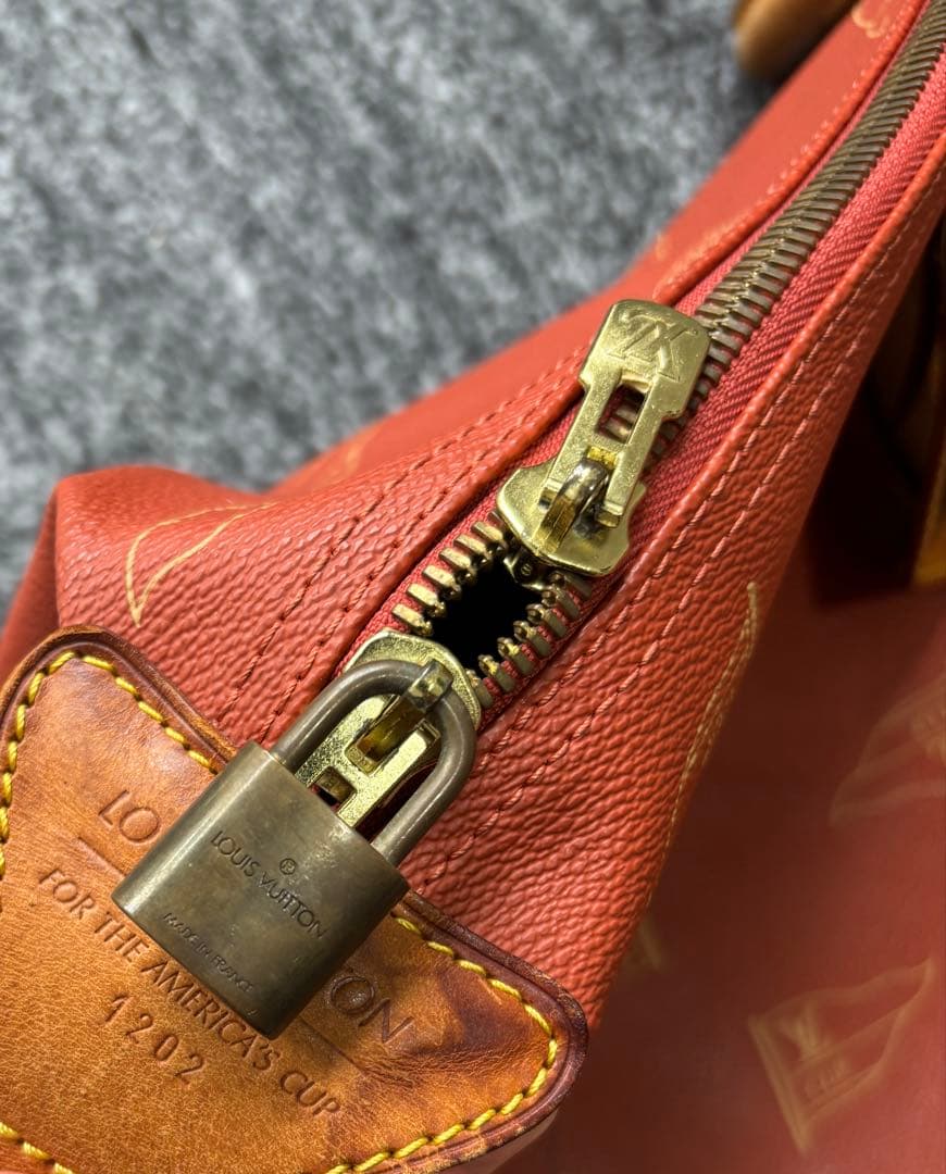 ルイ・ヴィトンM80020 カブール　アボガニー　ボストンバッグ　カップ　LV