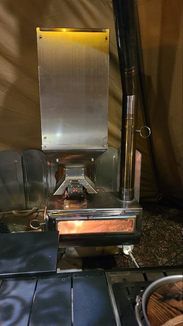 Soomloom 燃焼器バーナー＋ペレットタンク 2点セット 専用収納バッグ付