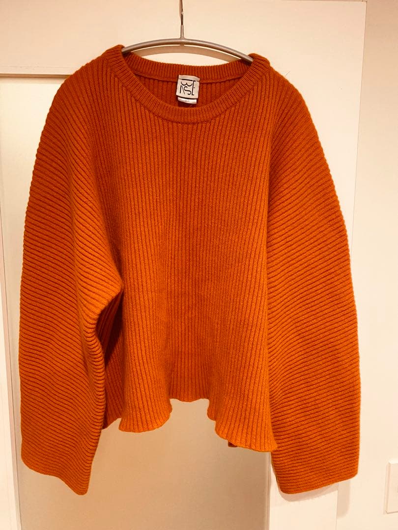 Baserange KAI Sweater オレンジ　ニット