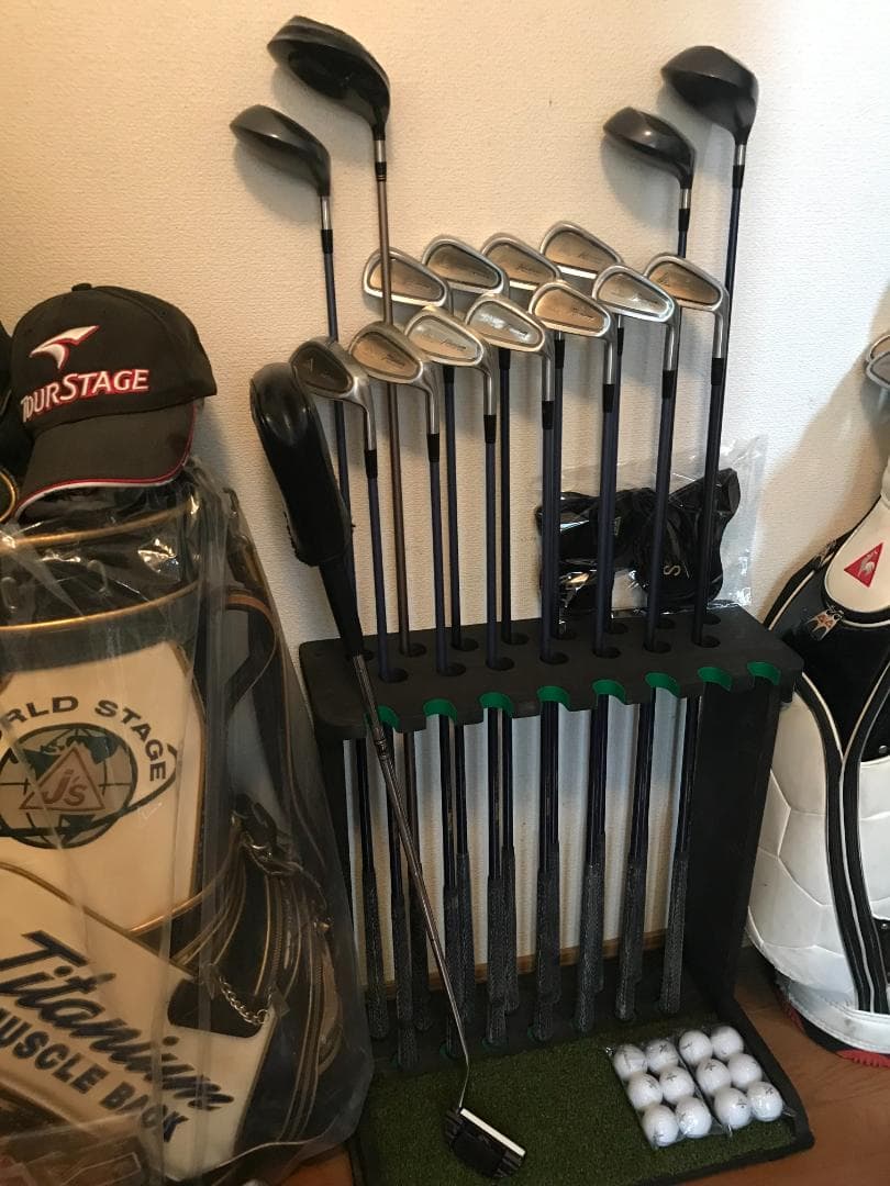 【8さん専用】ゴルフクラブスタンド13本＋7本　塗装仕上、色選べます2セット