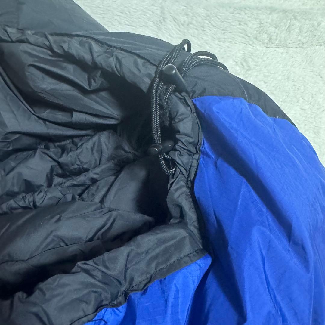 美品NANGAオーロラテックス　ダウンシュラフ450DX 寝袋　ブルー