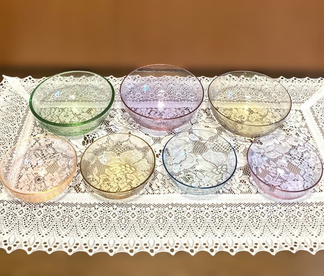 北一硝子ボウル７つセット