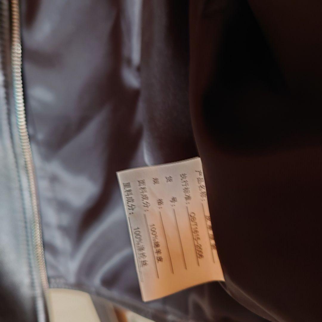 本革レザージャケット ダブルライダーズジャケット ラムレザー 黒 M