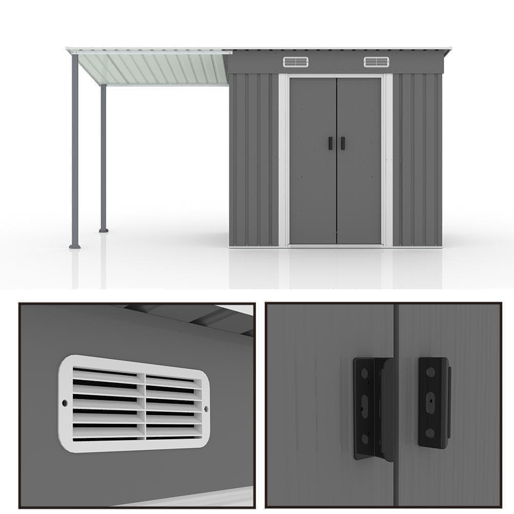 システムベッド　コンセント・デスク・ラック棚付き　スチール製　BLACK