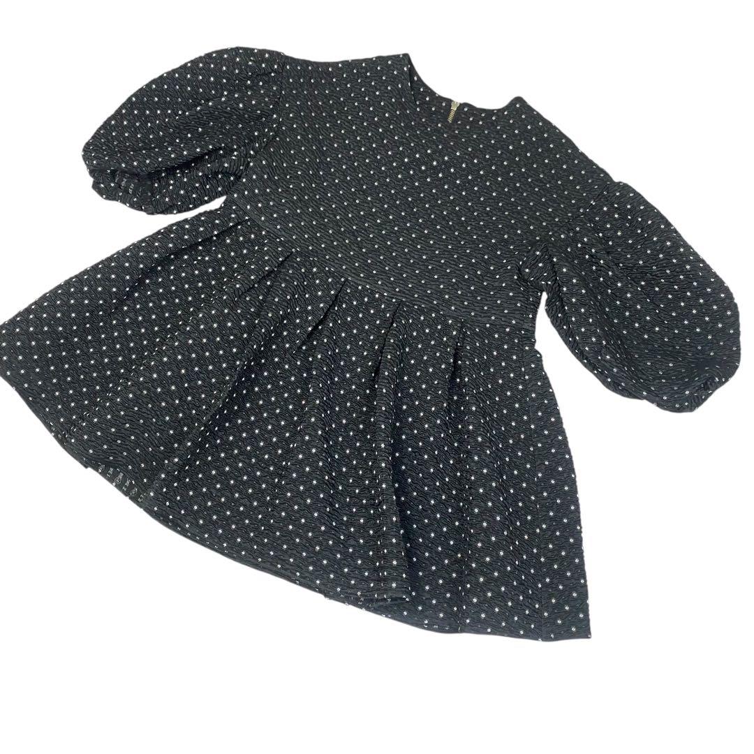 bluelea ブルレア　ジャガードブラウス