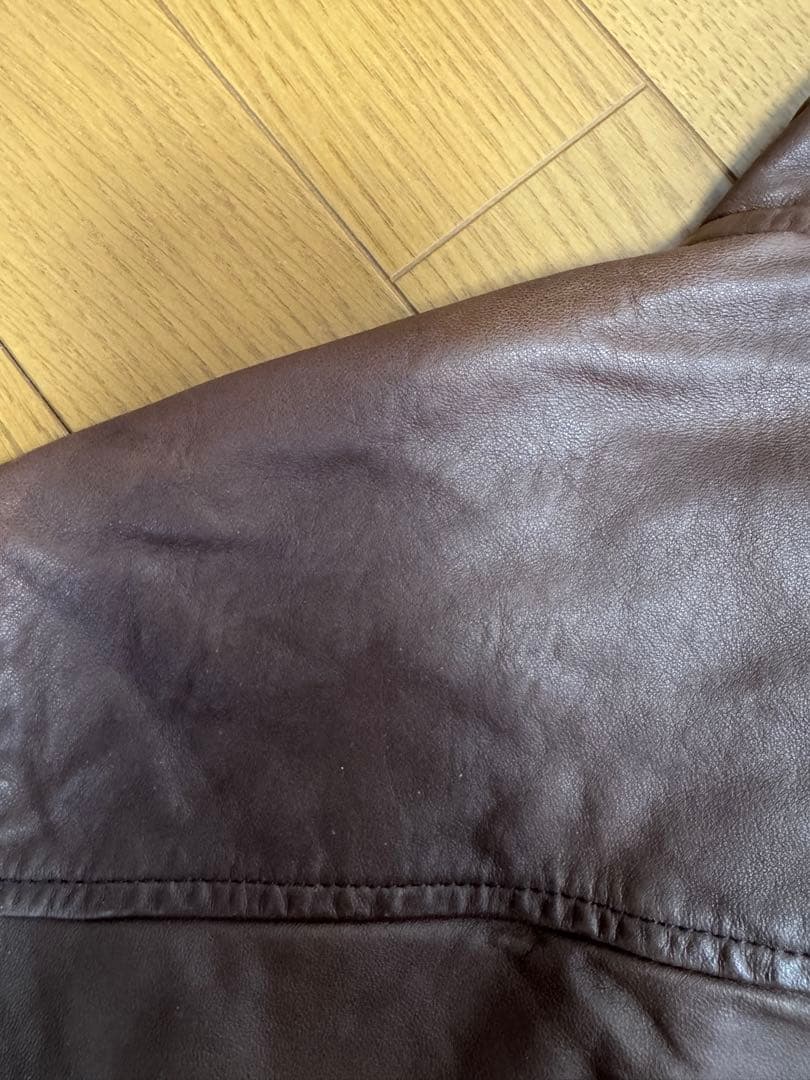 【*。様 Polo By Ralph Lauren羊皮ジャケット