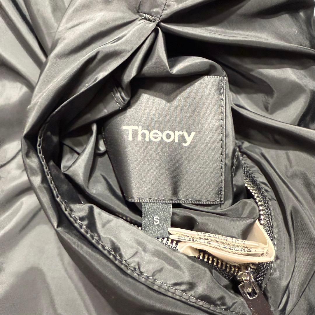 極美品✨セオリー 2way リバーシブルロングダウンベスト '19年 ブラック