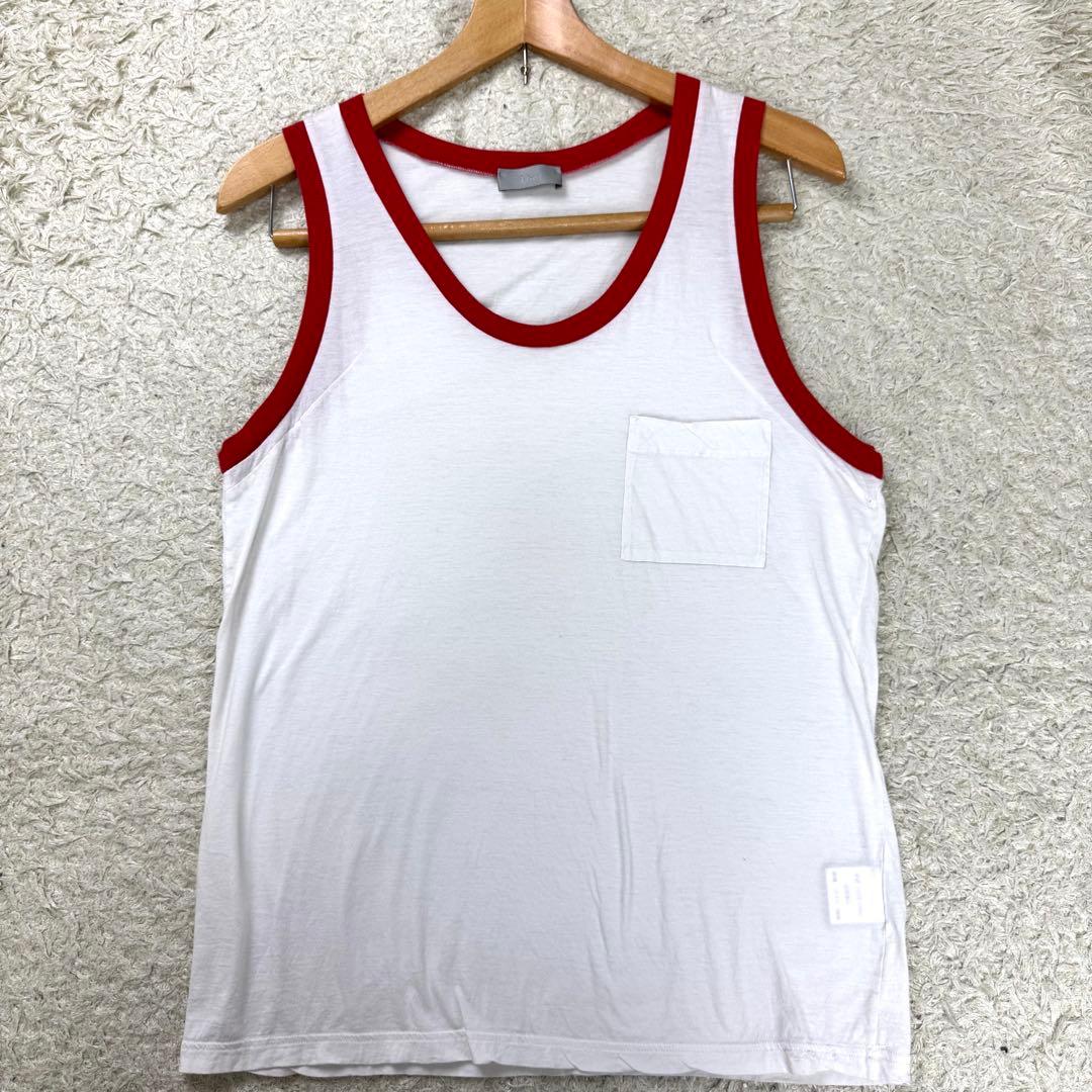 Dior homme 05SS エディ トリム タンクトップ XS ホワイト