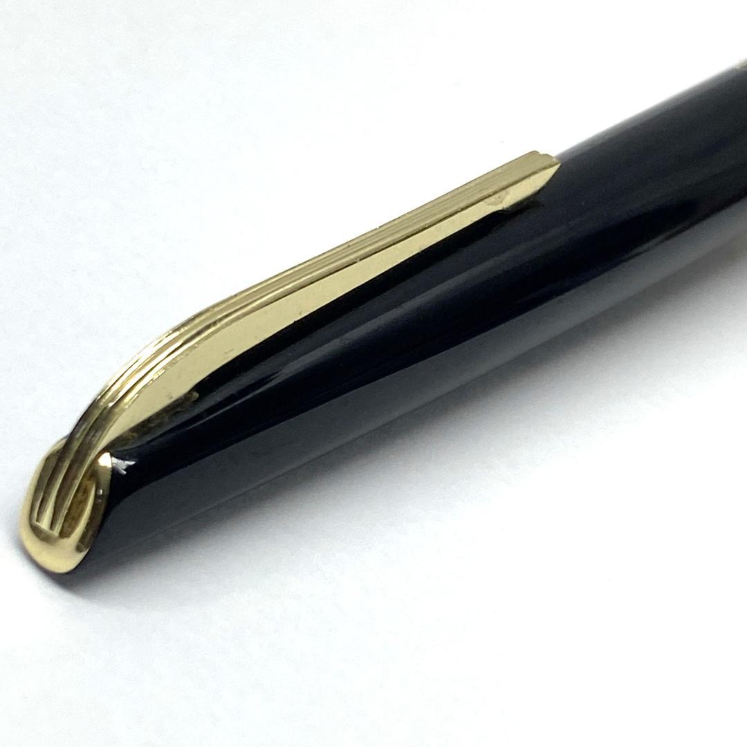 ビンテージ PLATINUM 22K プラチナ万年筆 中字 黒