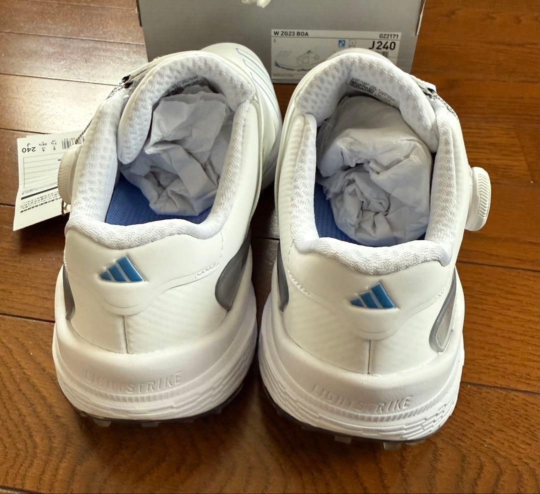 adidas 24.0 ゴルフシューズ レディースBOAダイヤル式 新品未使用
