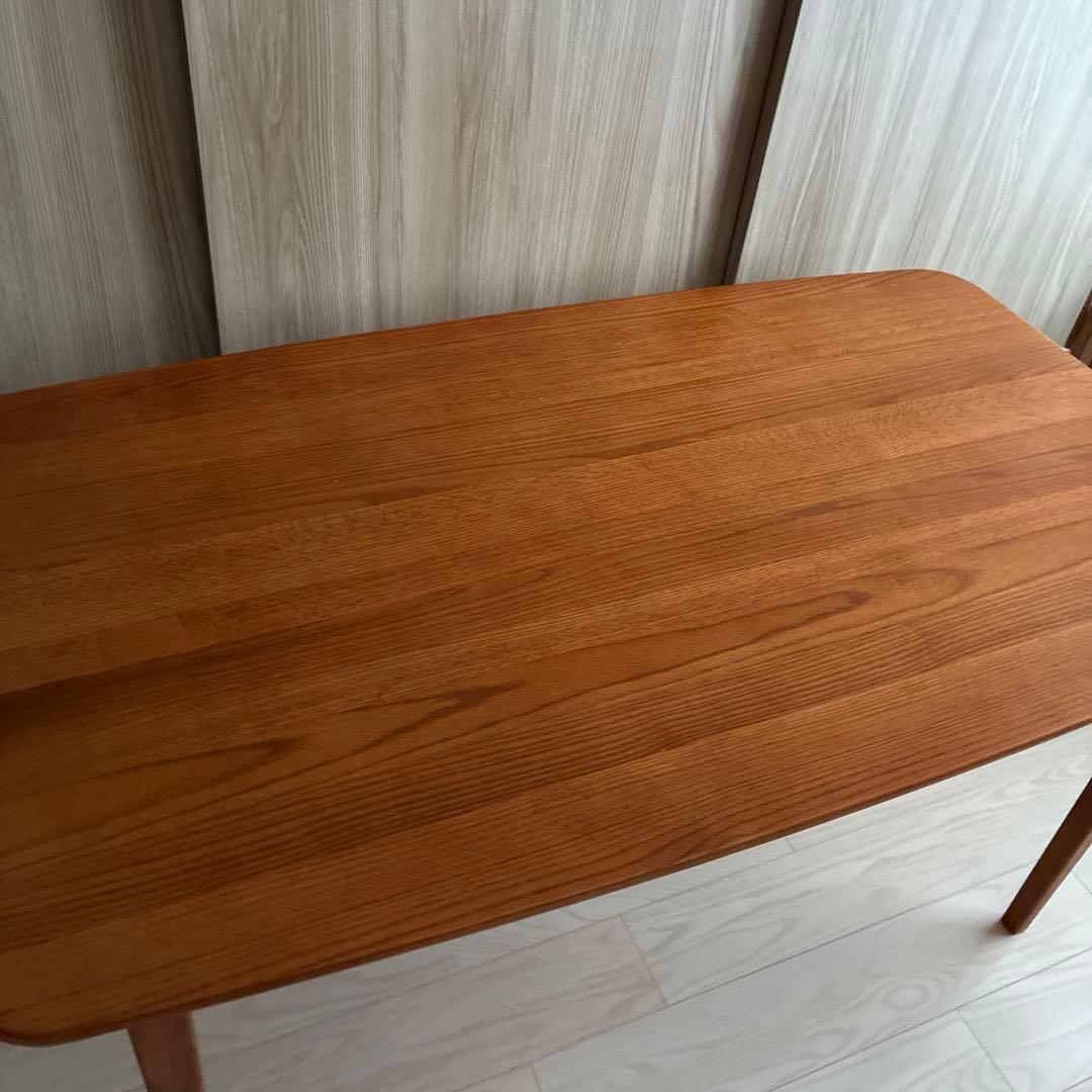 【美品】unico tove ダイニングテーブル1400