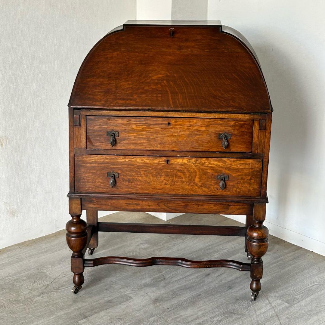 イギリス アンティーク 家具 ビューロー 机 1930年頃 627A