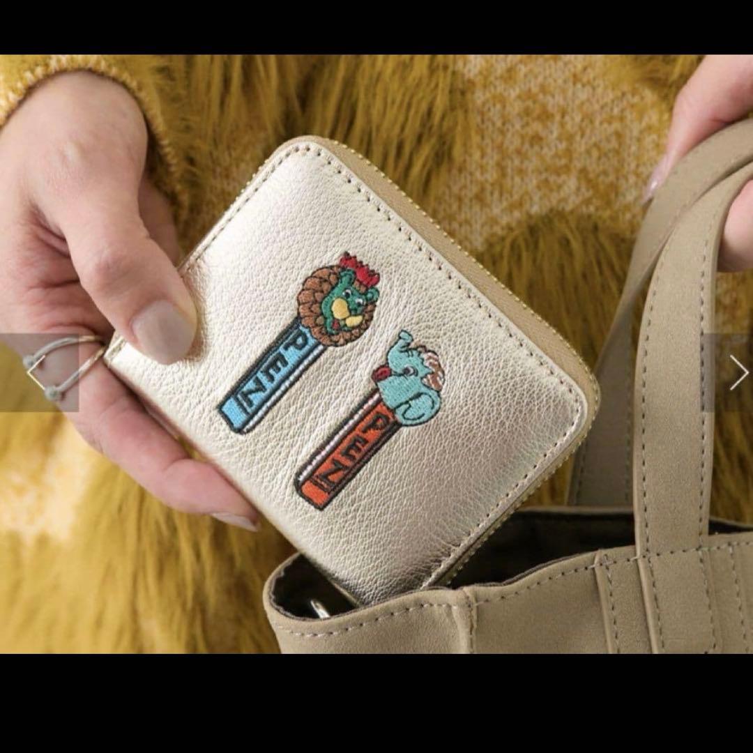 美品　PEZ(ペッツ)×perche(ペルケ)×ear コラボ　財布　ゴールド