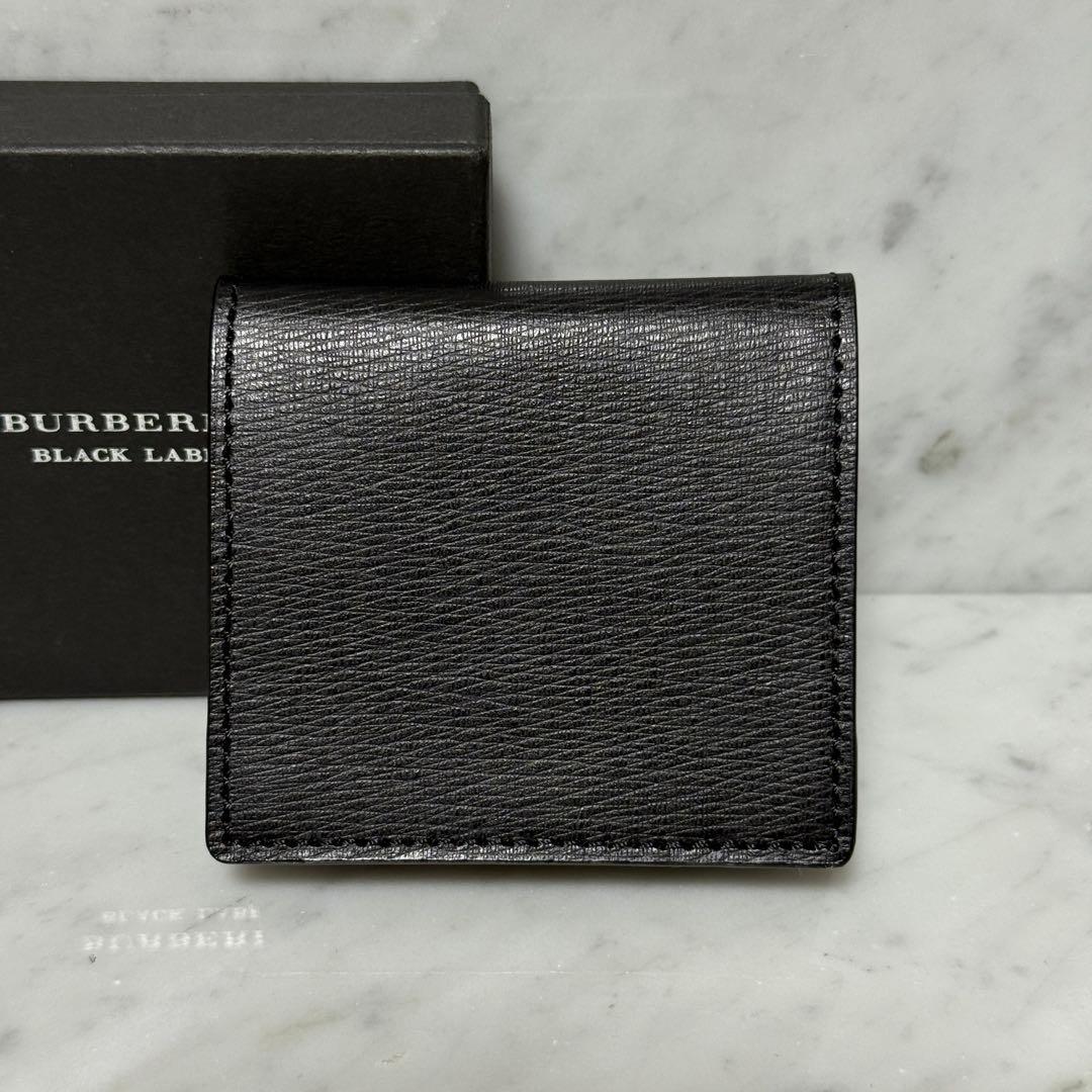 新品 未使用 BURBERRY バーバリー ケース 小銭入れ 本革 黒