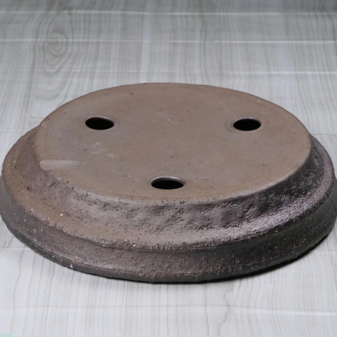 【週末セール】凡才① 南蛮皿 10号30cm 盆栽鉢 山野草鉢
