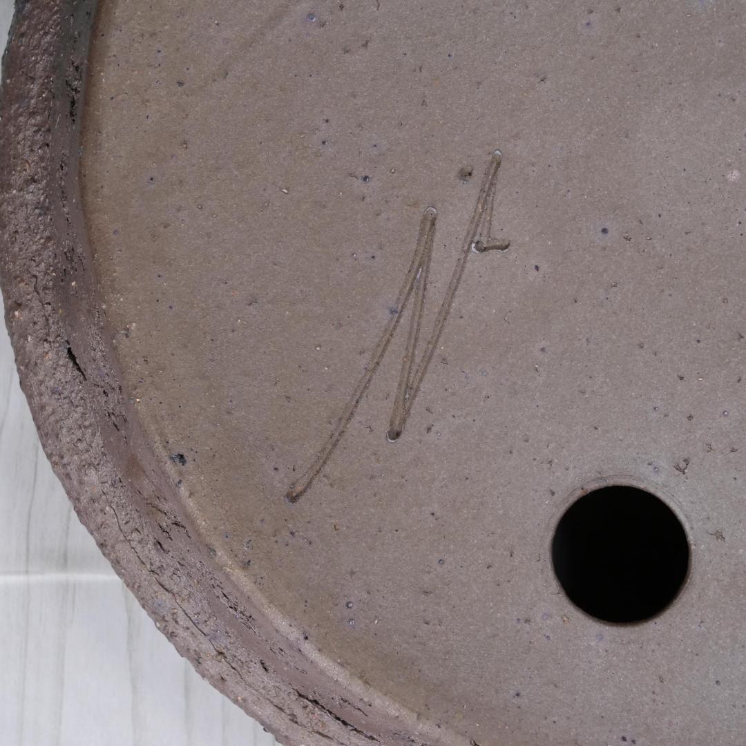 【週末セール】凡才① 南蛮皿 10号30cm 盆栽鉢 山野草鉢