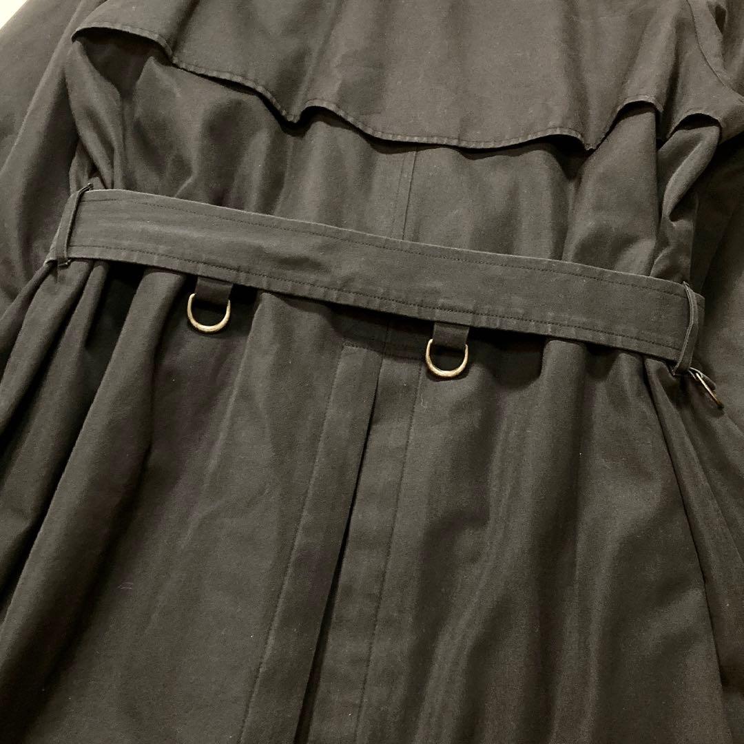 バーバリー トレンチコート ノバチェック ライナー付き ブラック 11AR