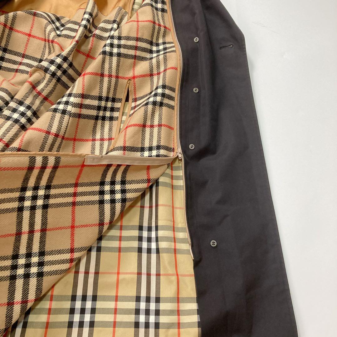 バーバリー トレンチコート ノバチェック ライナー付き ブラック 11AR