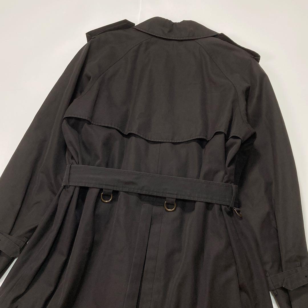 バーバリー トレンチコート ノバチェック ライナー付き ブラック 11AR