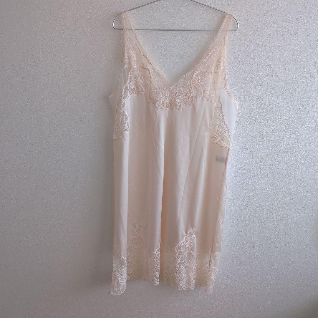 ワコール　トレフル　ランジェリー　スリップ　105-100cm　ベビーオレンジ