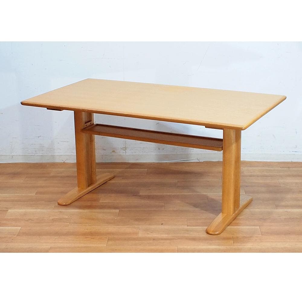 ACTUS取扱い 朝日木材加工 ダイニングテーブル 130cm ロータイプ