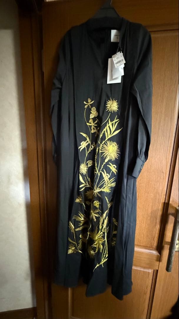 ririAMERI ブラック ワンピース M