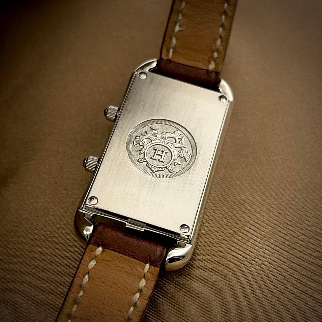 T206 エルメス ケープコッド ドゥゾーン クォーツ 箱ギャランティー付