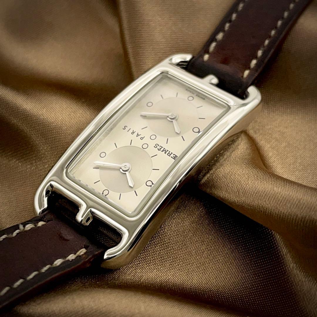 T206 エルメス ケープコッド ドゥゾーン クォーツ 箱ギャランティー付