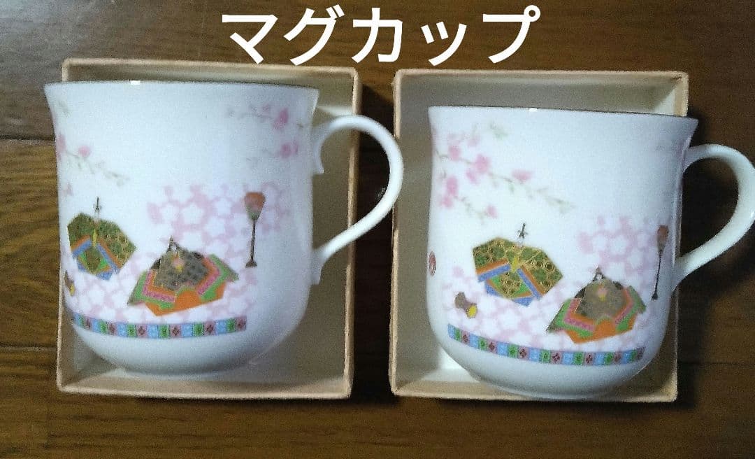 ひな祭り食器6種類セット　前畑陶器　庫山窯　美濃焼　瀬戸焼　ご希望の方に祝い箸