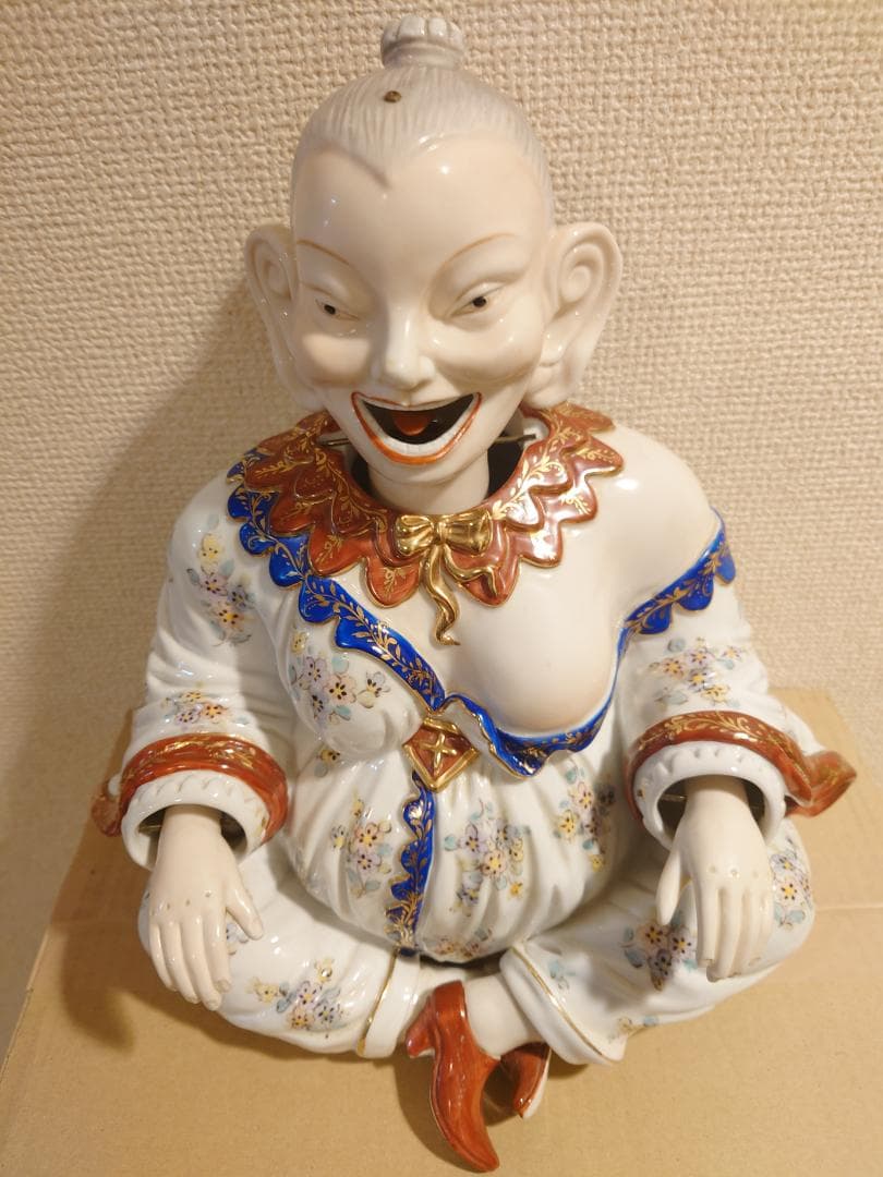 マイセン　パゴダ人形　女性神　フィギリン　高さ29cm　アンティーク　状態綺麗