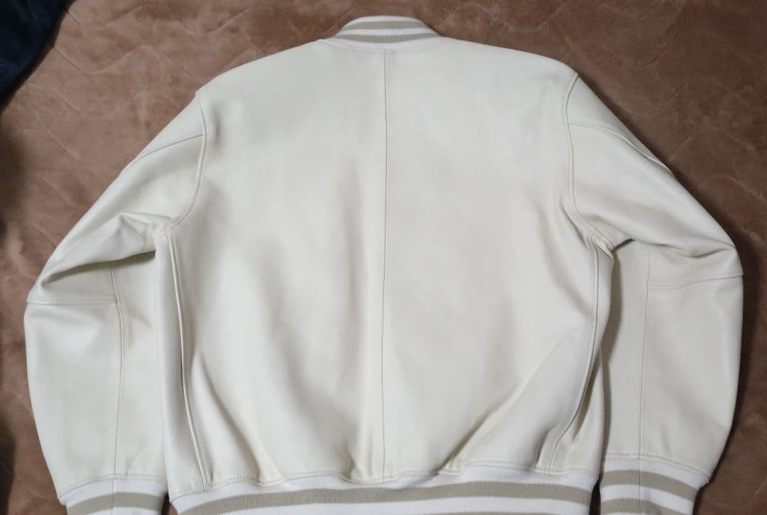 美品！Schott オールレザージャケット ホワイト