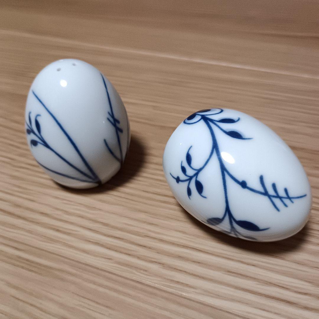 お値下げ!! 【新品未使用】ロイヤルコペンハーゲン ソルト & ペッパー 入れ